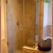 L SHOWERDOOR 3_8 FRAMLESS 